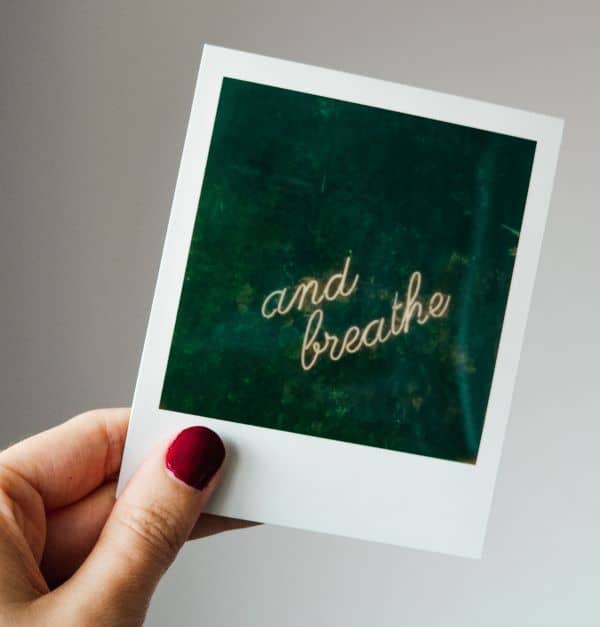 MANAGE ANXIETY BY TAKING TIME TO BREATHE!