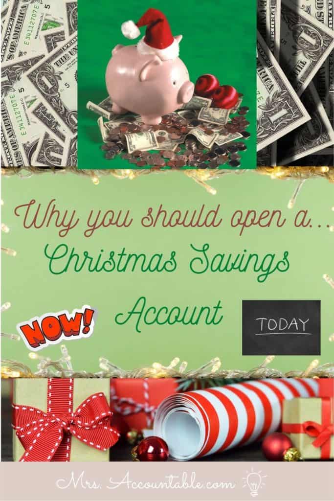 SAVINGS PIG WITH GIFTS AND IN QUOTES WHY YOU SHOULD OPEN A CHRISTMAS SAVINGS ACCOUNT NOW